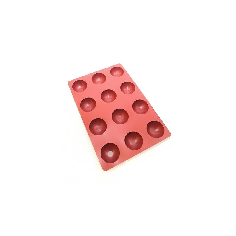 Forma SILMAE półkula z płaskim dnem widok z góry