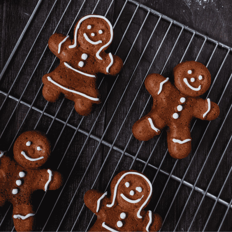 SILMAE Gingerbread Man And Gingerbread Woman - 390X585Mm - detal