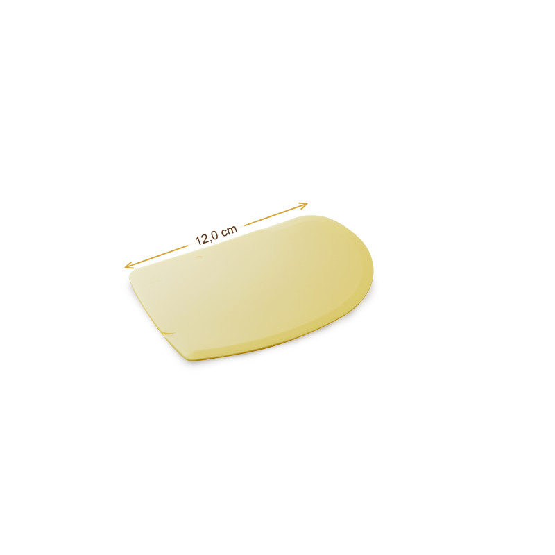 Wymiary produktu — Skrobka z tworzywa 12,0 x 8,6 cm, SKU TH3000237093