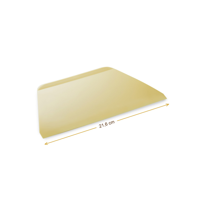 Wymiary produktu — Skrobka z tworzywa duża 21,6 x 12,8 cm, SKU TH3000237053