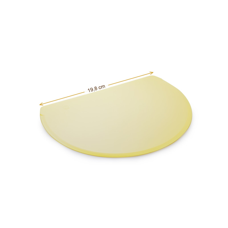 Wymiary produktu — Skrobka z tworzywa 19,8 x 14,9 cm, SKU TH3000237193